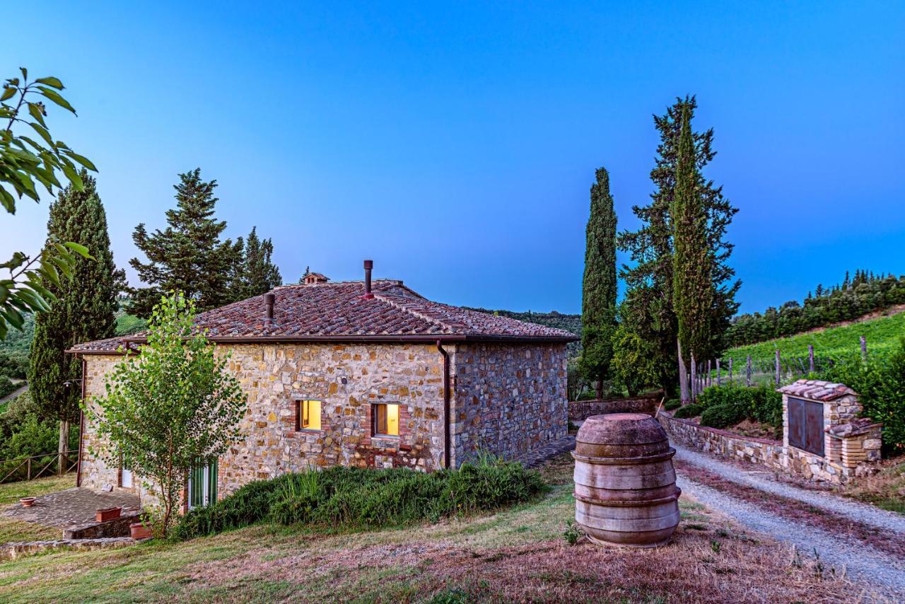 カステッリーナ・イン・キアンティ シエナ Agriturismo Casa Al Boscoヴィラ エクステリア 写真