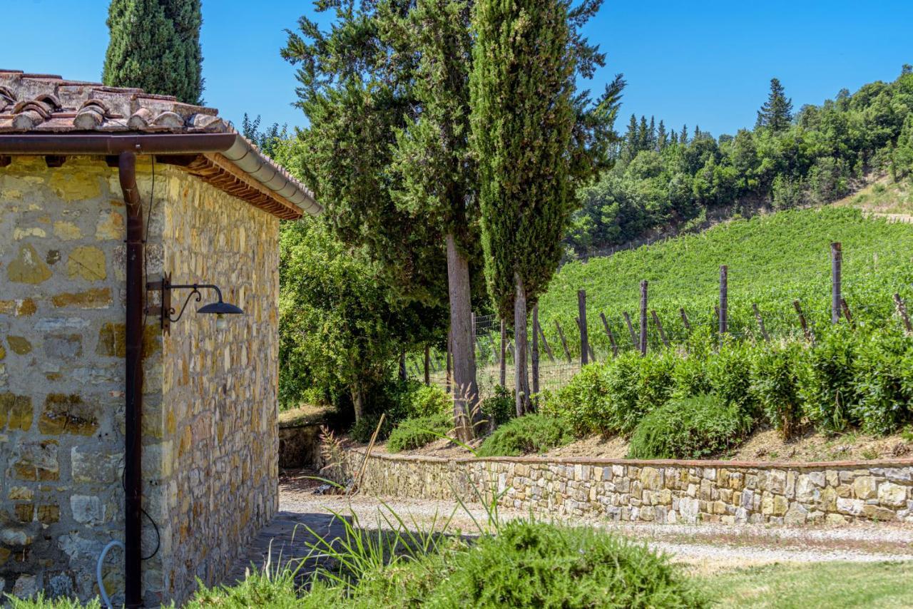 カステッリーナ・イン・キアンティ シエナ Agriturismo Casa Al Boscoヴィラ エクステリア 写真